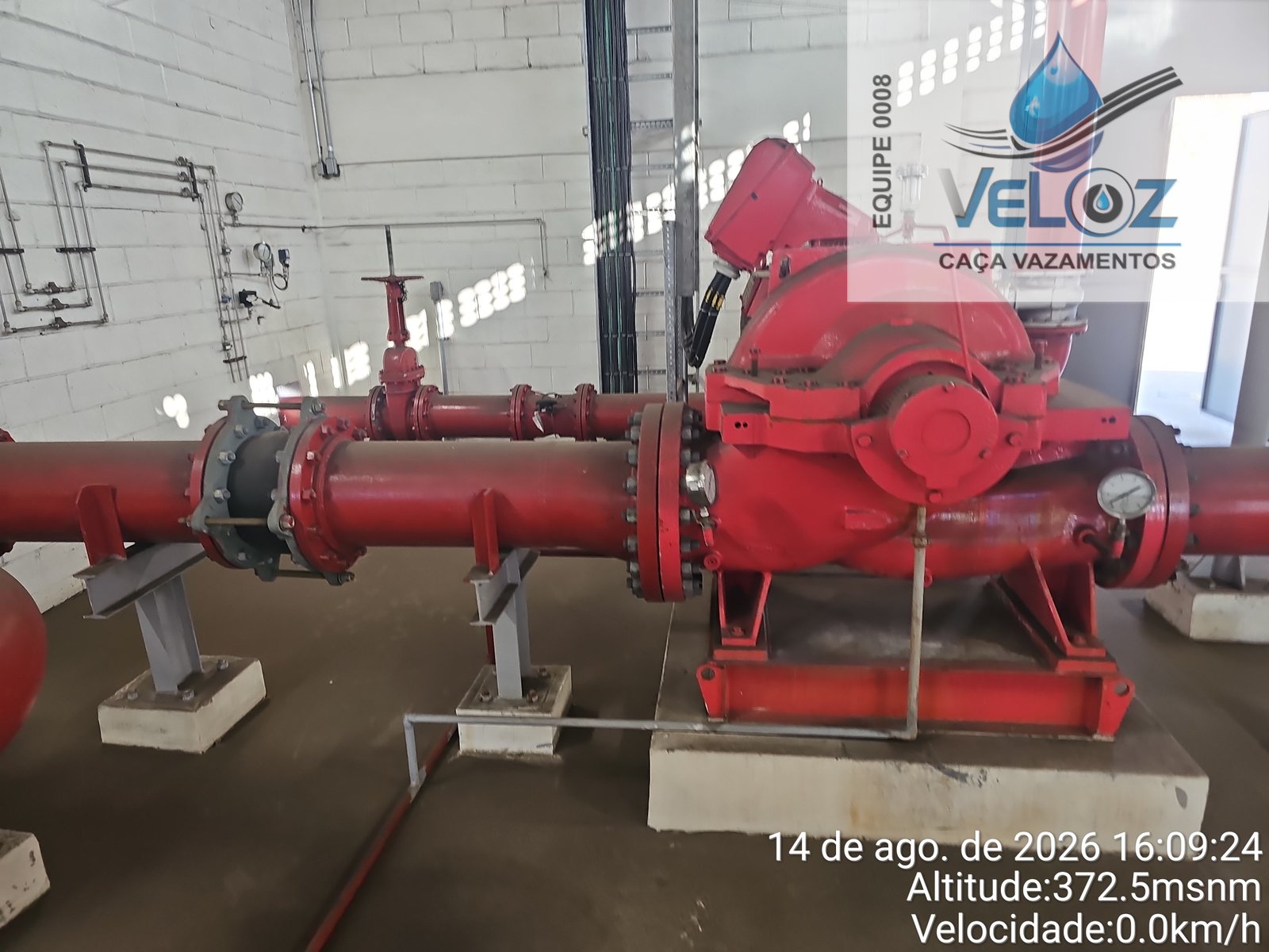 Caça vazamento industrial em rede de incêndio e hidrantes – Sorriso/MT.

A Vel...